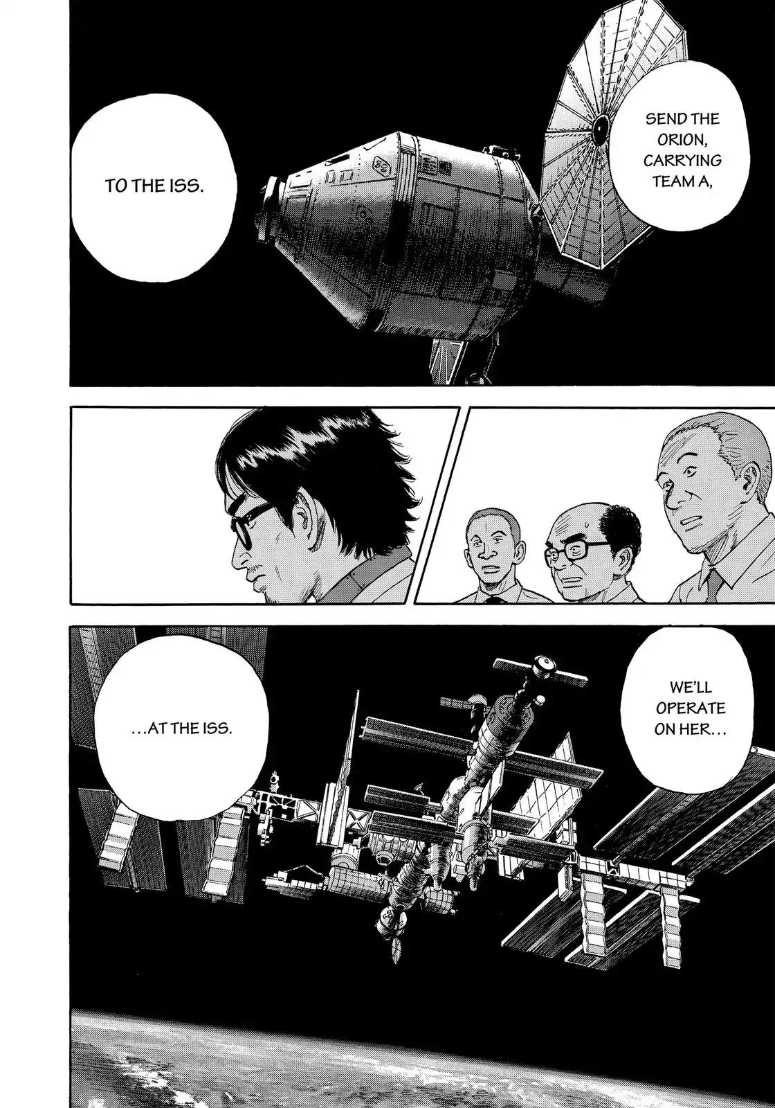 Uchuu Kyoudai Chapter 315 page 21 - Chapter 315: More Blood