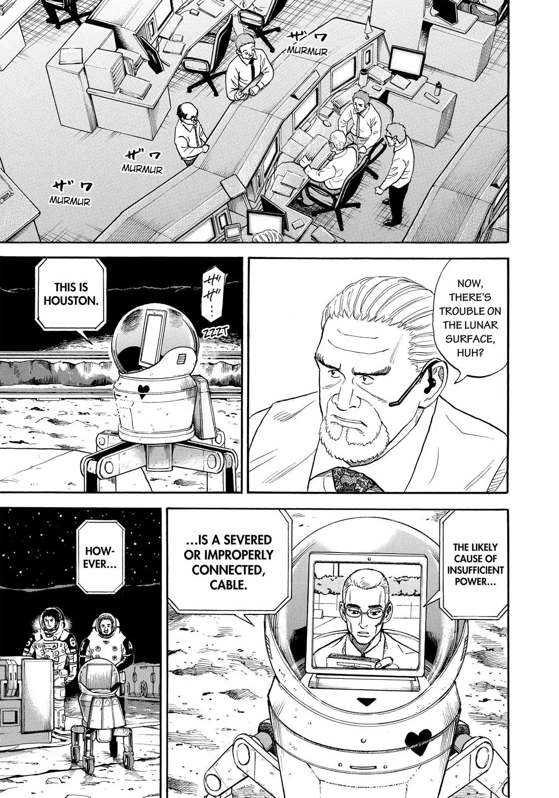Uchuu Kyoudai Chapter 316 page 14 - Chapter 316: Shine For Me