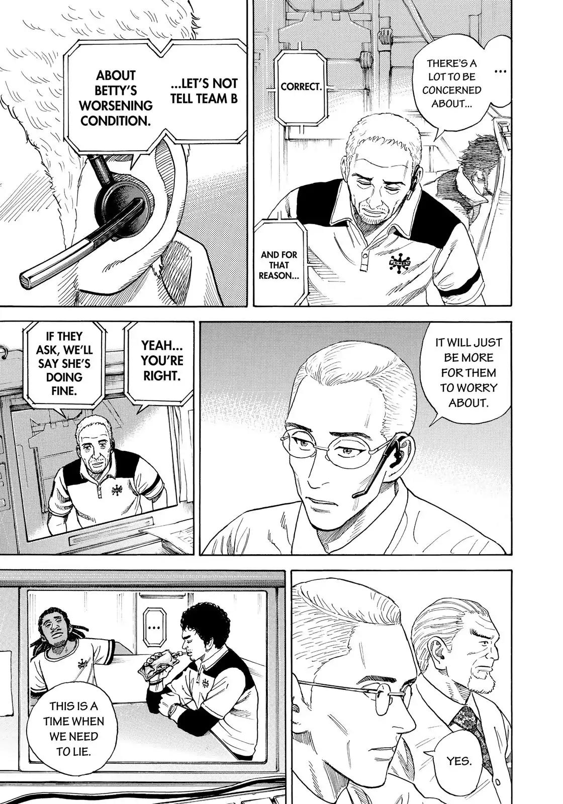 Uchuu Kyoudai Chapter 317 page 4 - Chapter 317: A Kind Lie