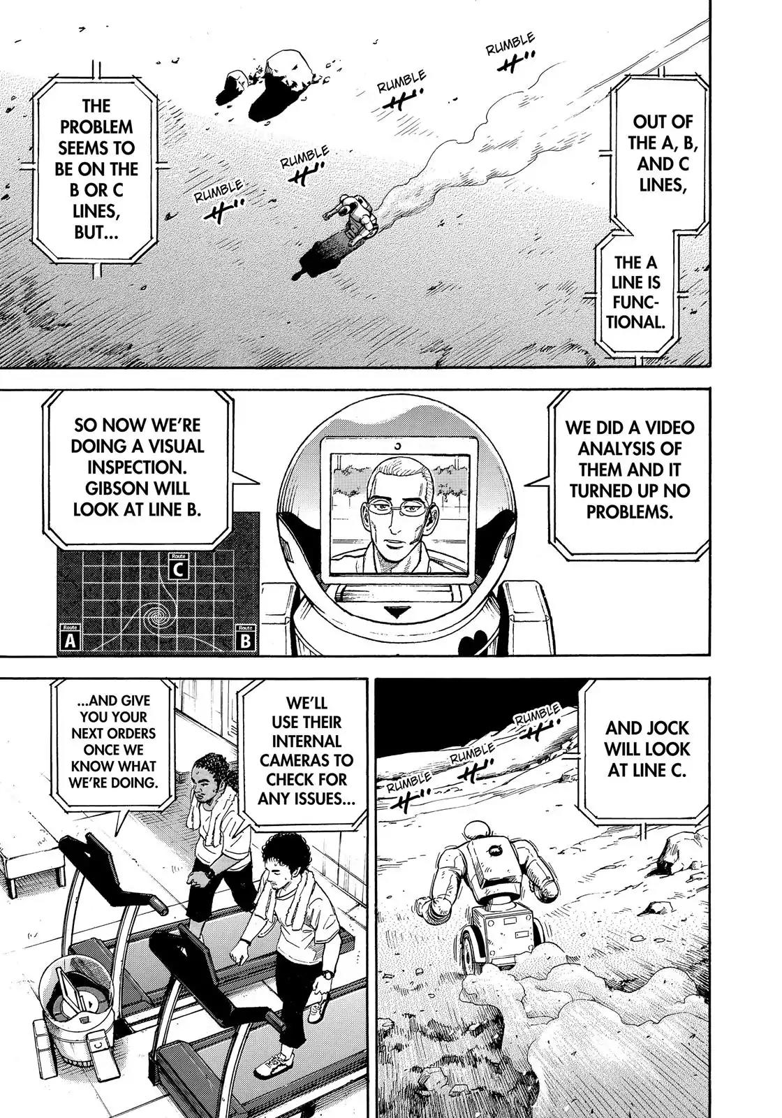 Uchuu Kyoudai Chapter 318 page 10 - Chapter 318: It's Not Like You Can See The Sky