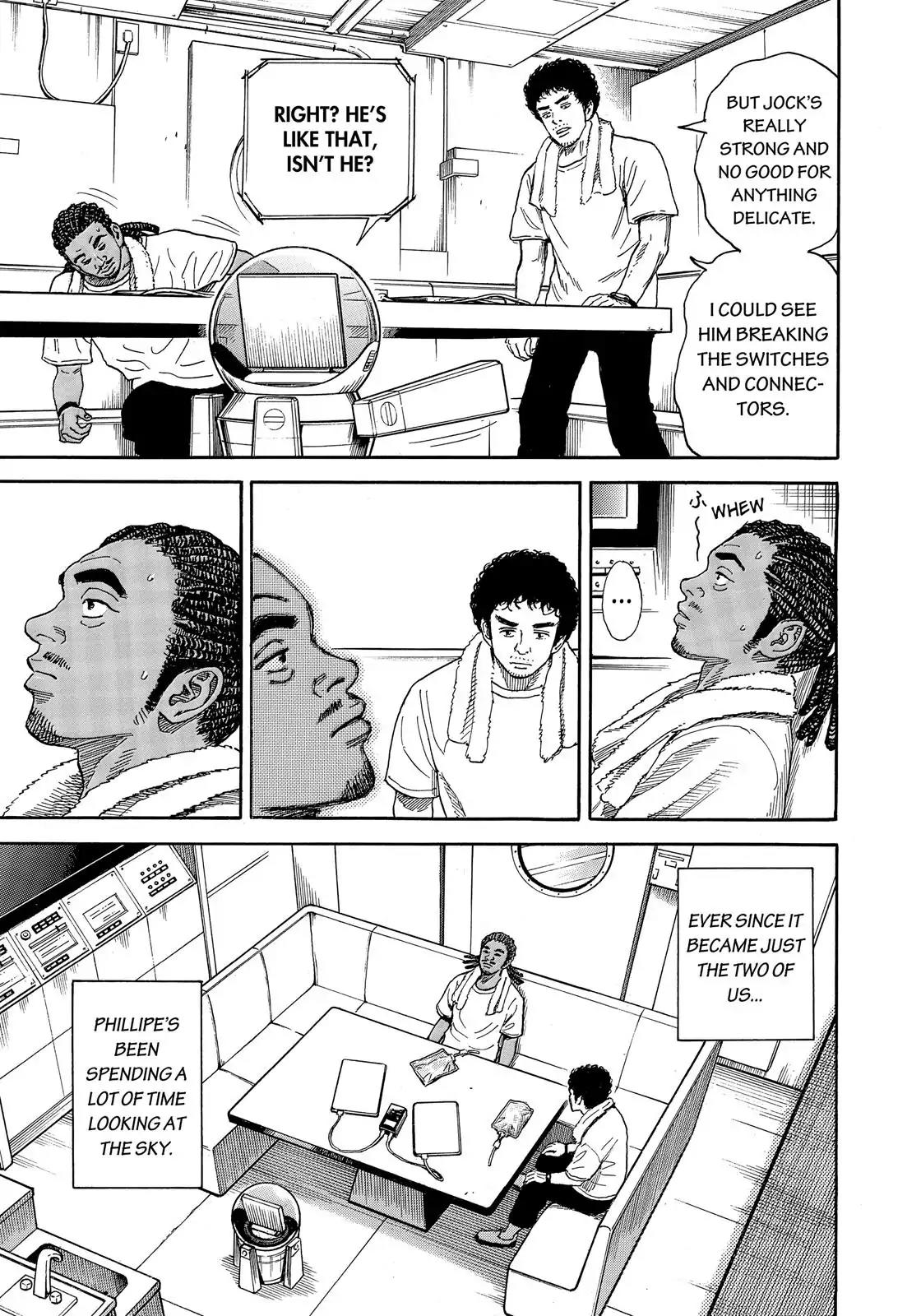 Uchuu Kyoudai Chapter 318 page 12 - Chapter 318: It's Not Like You Can See The Sky