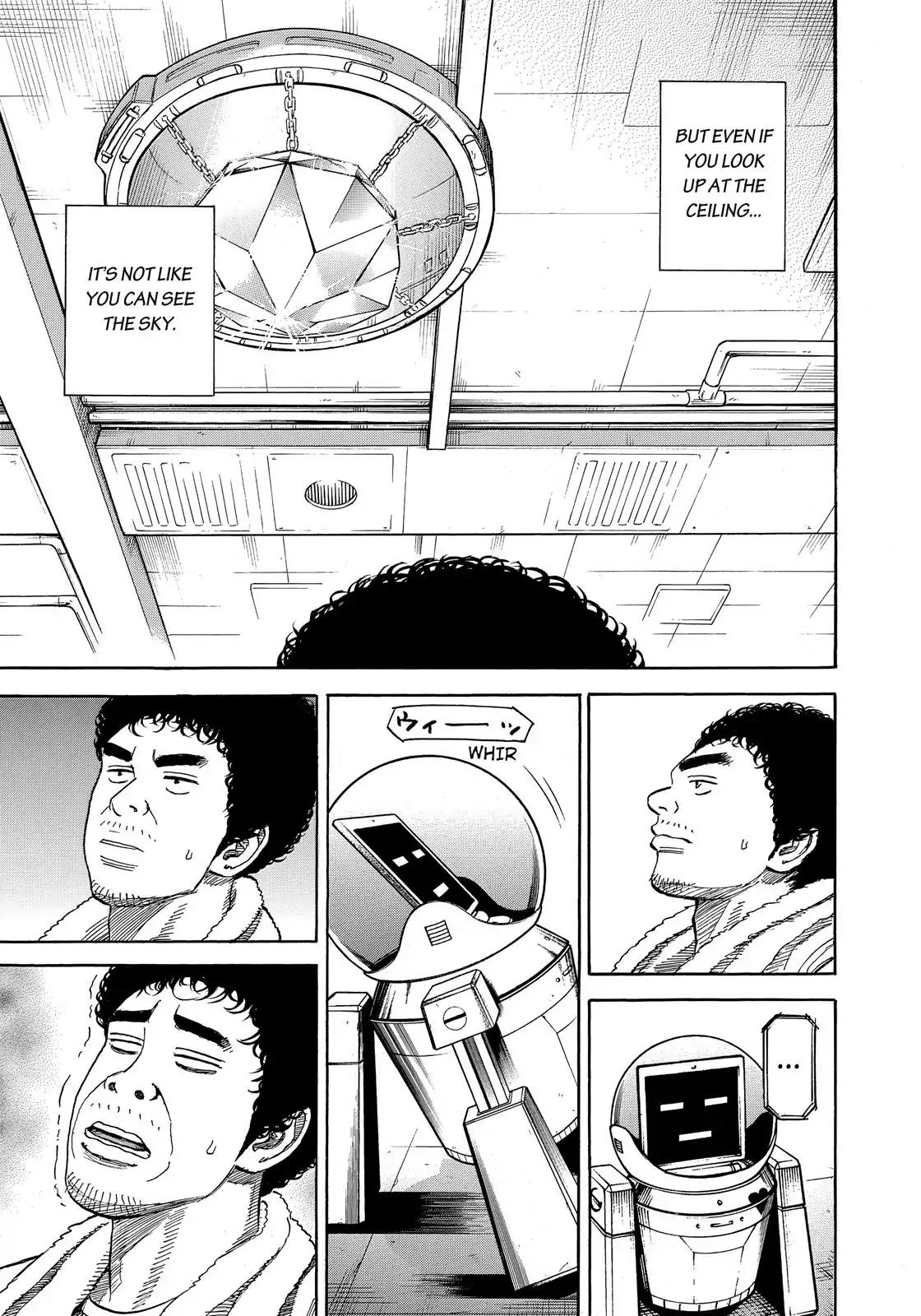 Uchuu Kyoudai Chapter 318 page 14 - Chapter 318: It's Not Like You Can See The Sky