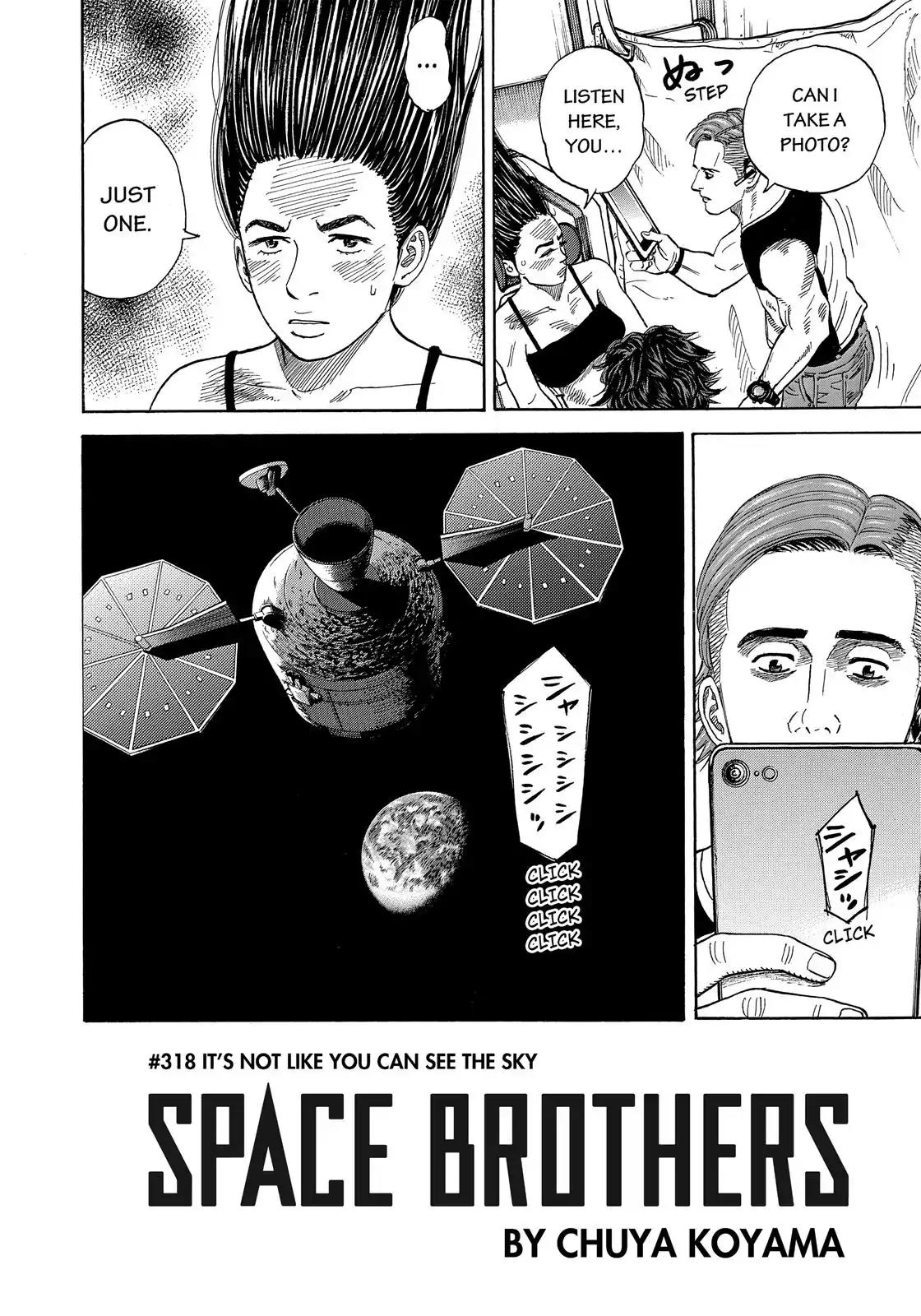 Uchuu Kyoudai Chapter 318 page 5 - Chapter 318: It's Not Like You Can See The Sky