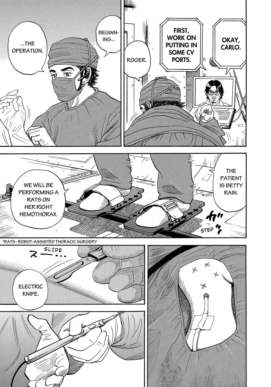 Uchuu Kyoudai Chapter 319 page 18 - Chapter 319: Cure Her Together