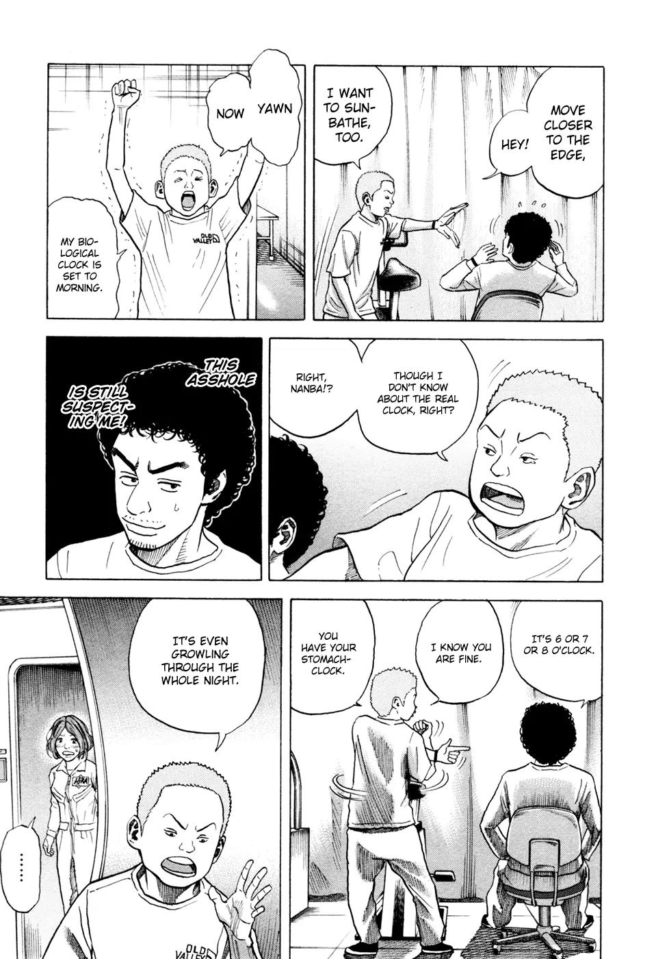 Uchuu Kyoudai Chapter 32 page 10 - Chapter 32 : With an Alarm, without a Clock