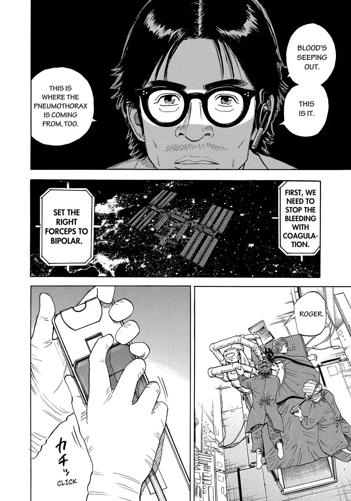 Uchuu Kyoudai Chapter 320 page 15 - Chapter 320: Like Diving