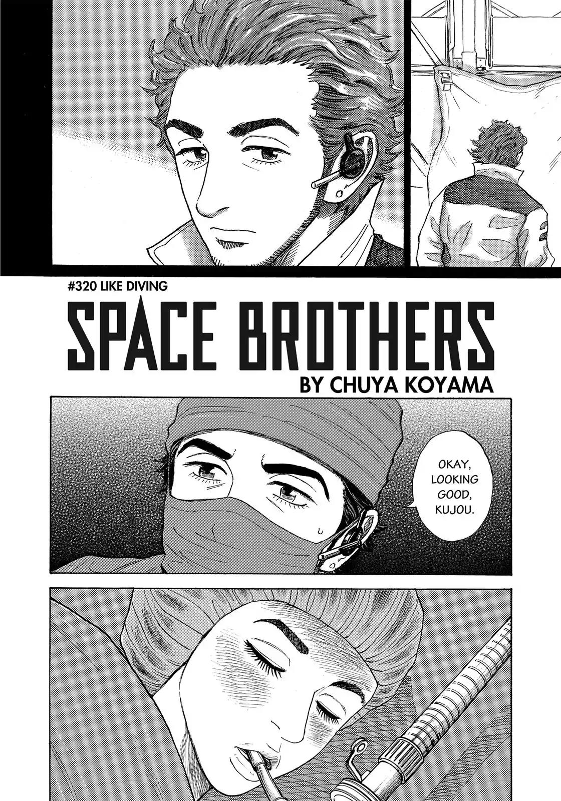Uchuu Kyoudai Chapter 320 page 5 - Chapter 320: Like Diving