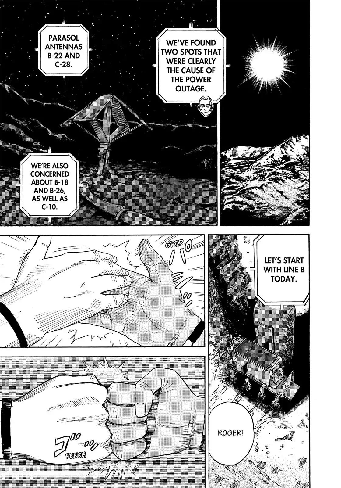 Uchuu Kyoudai Chapter 323 page 12 - Chapter 323: From The Moon To The Earth