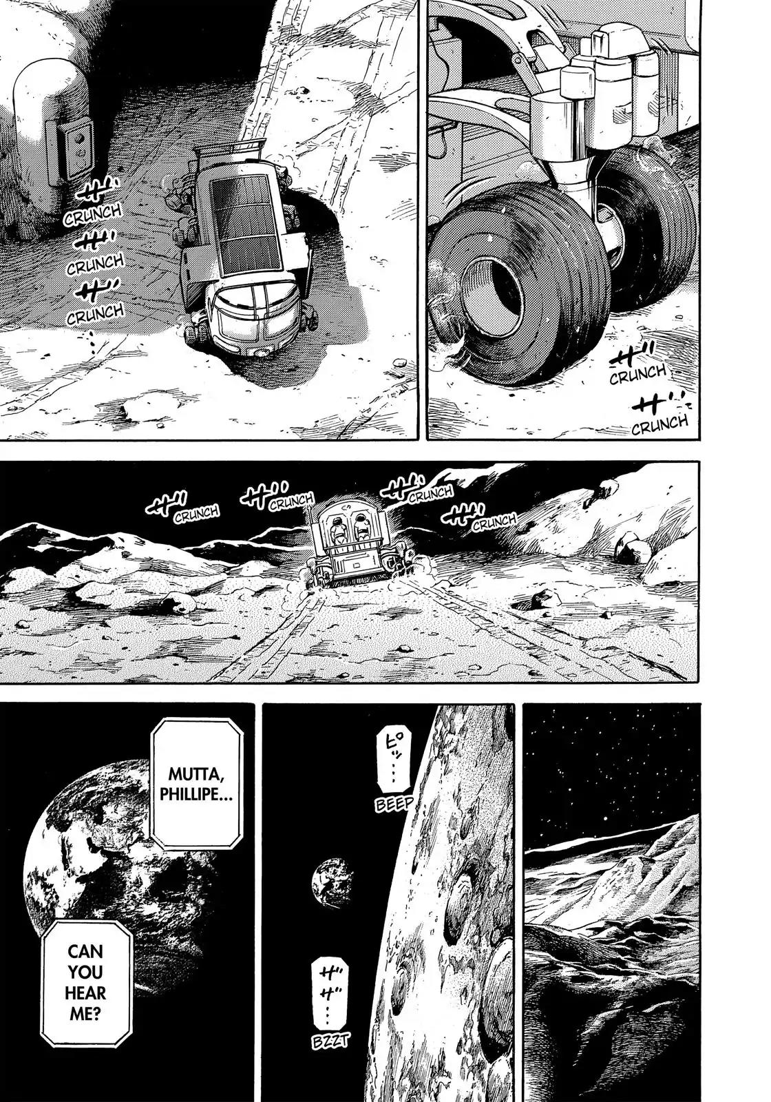 Uchuu Kyoudai Chapter 323 page 14 - Chapter 323: From The Moon To The Earth