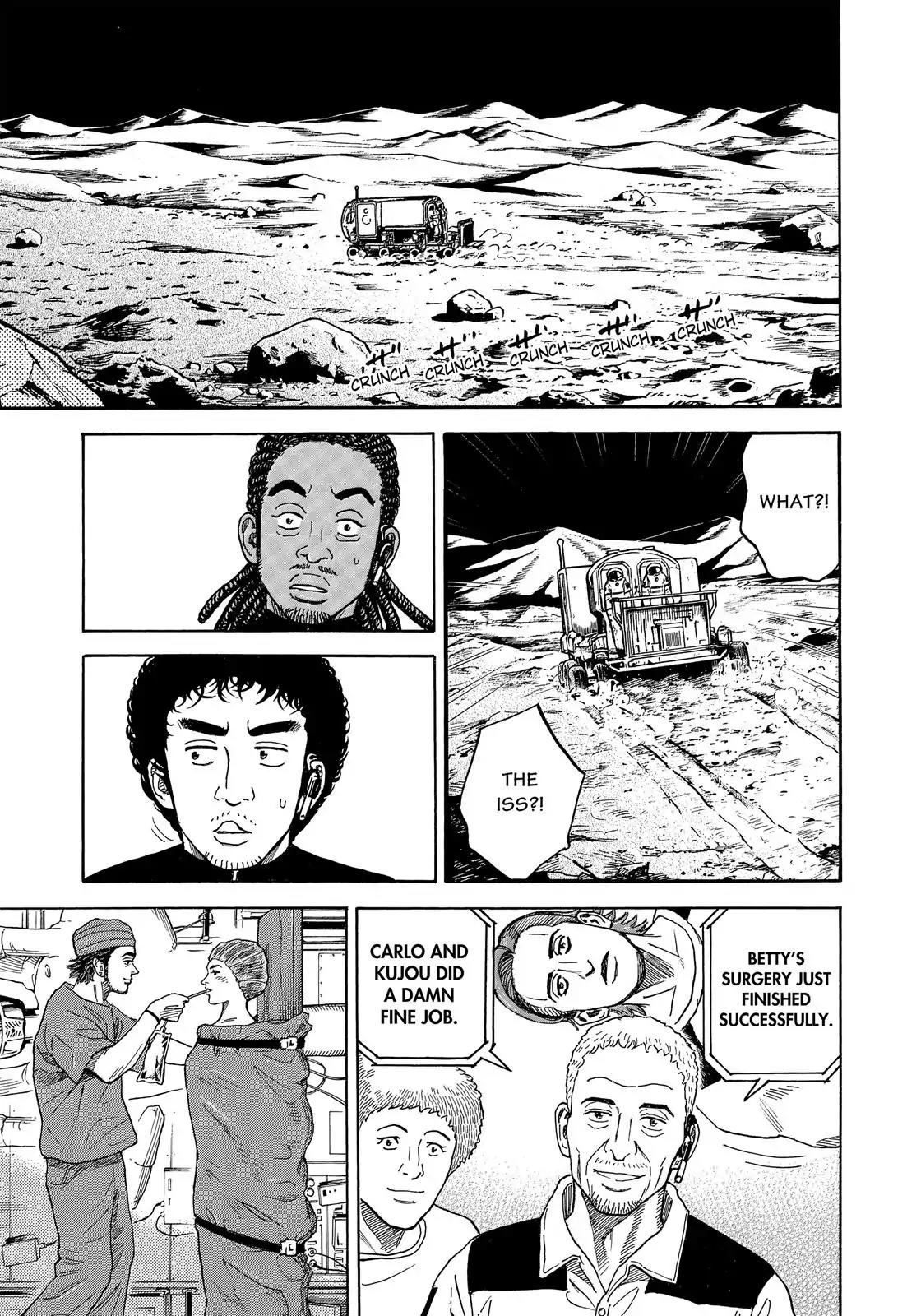 Uchuu Kyoudai Chapter 323 page 16 - Chapter 323: From The Moon To The Earth