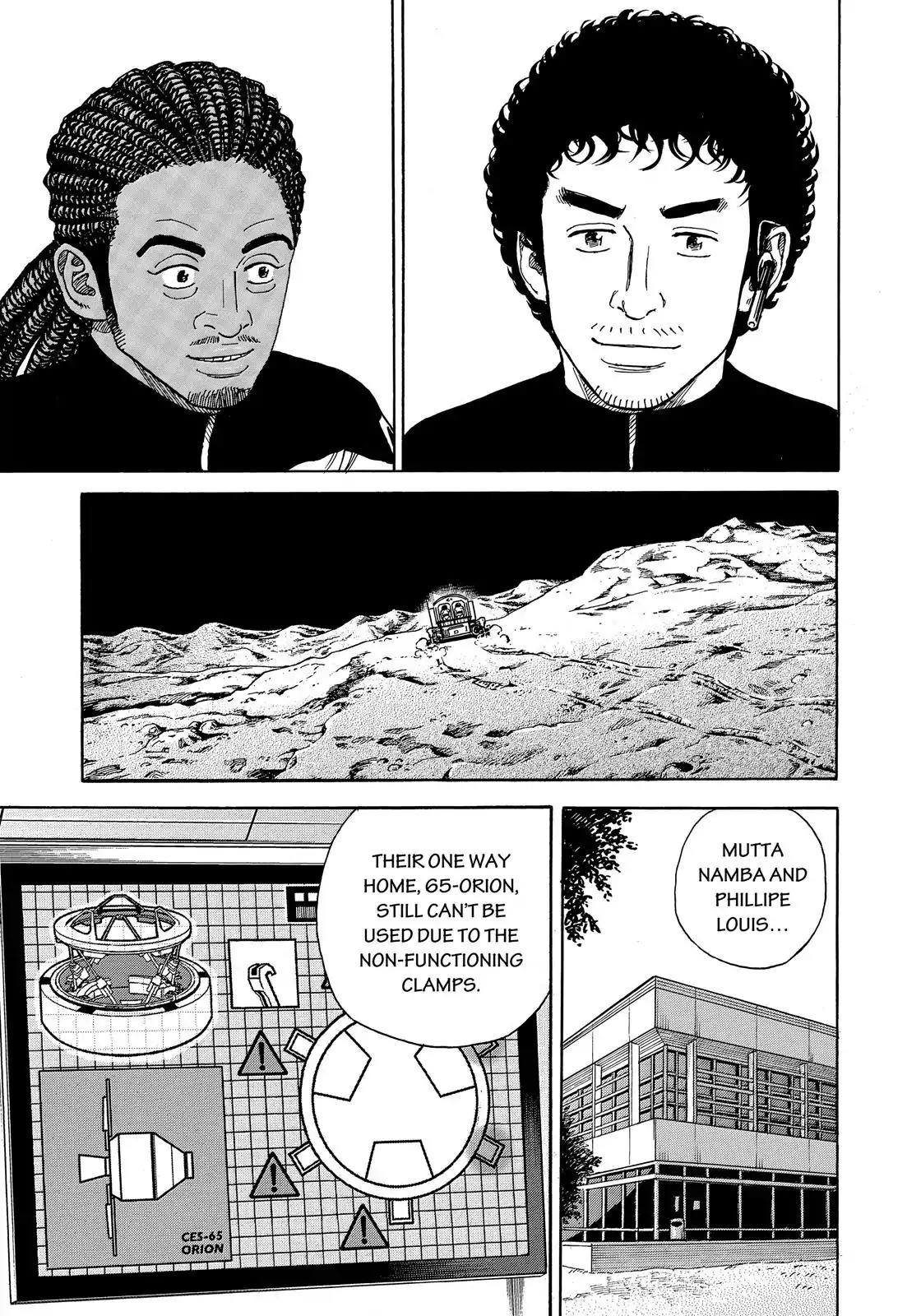 Uchuu Kyoudai Chapter 323 page 18 - Chapter 323: From The Moon To The Earth