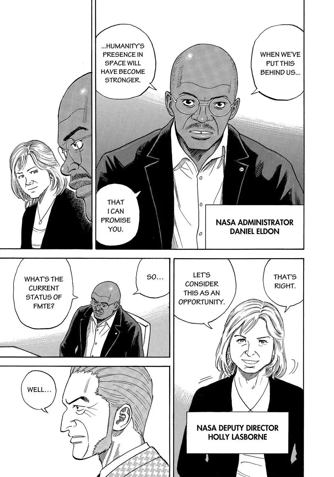 Uchuu Kyoudai Chapter 323 page 20 - Chapter 323: From The Moon To The Earth
