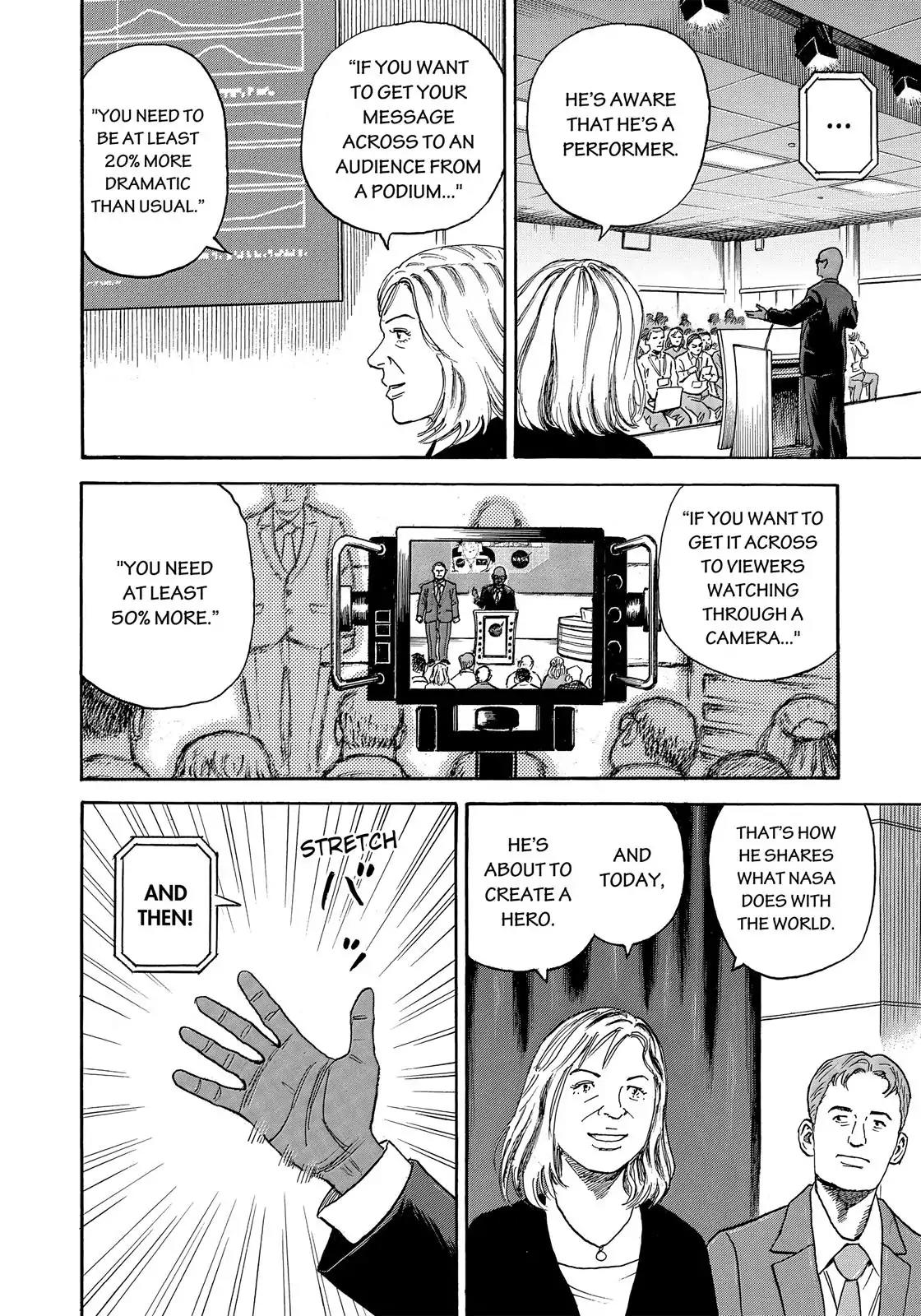 Uchuu Kyoudai Chapter 324 page 13 - Chapter 324: Performer