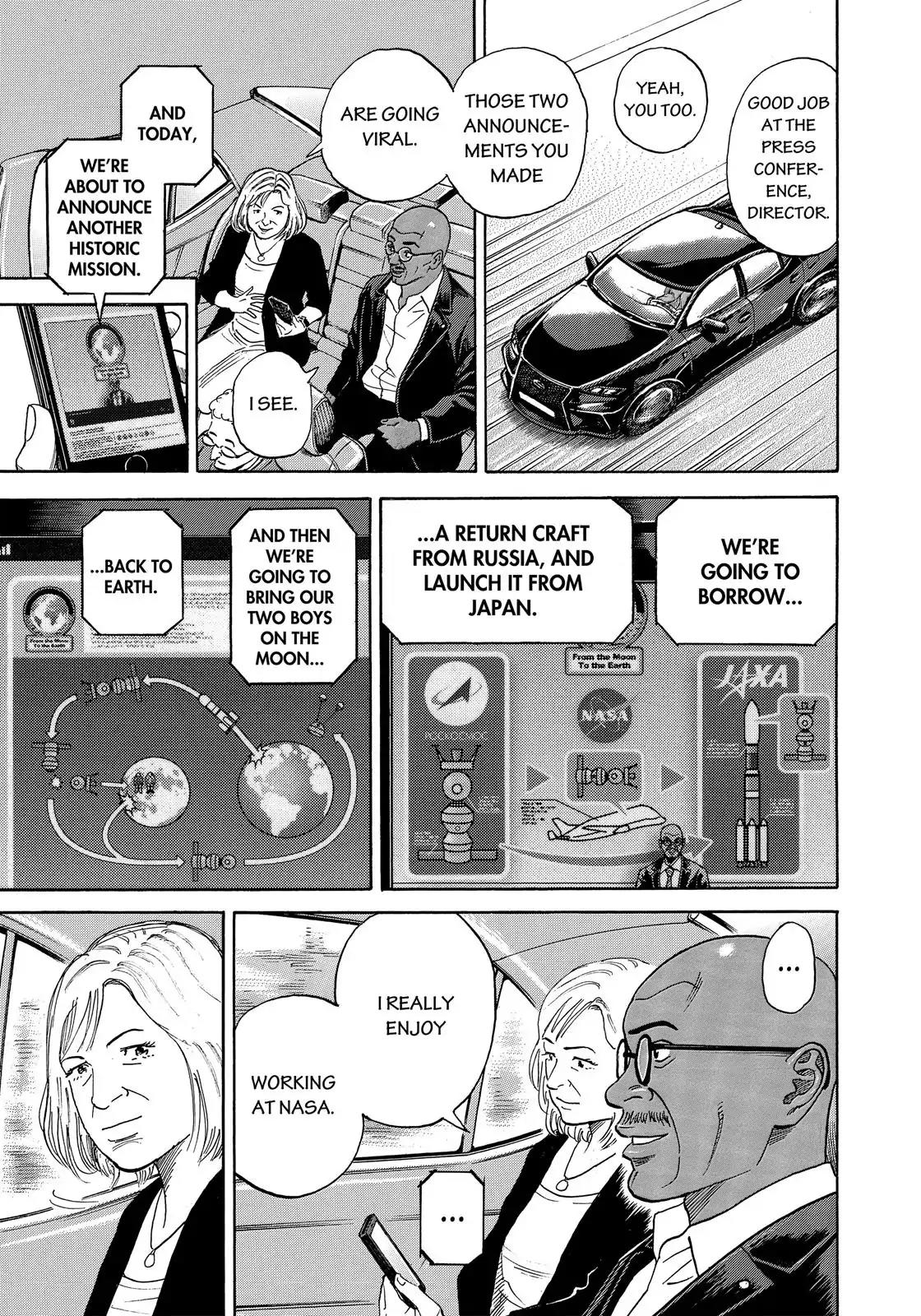 Uchuu Kyoudai Chapter 324 page 18 - Chapter 324: Performer