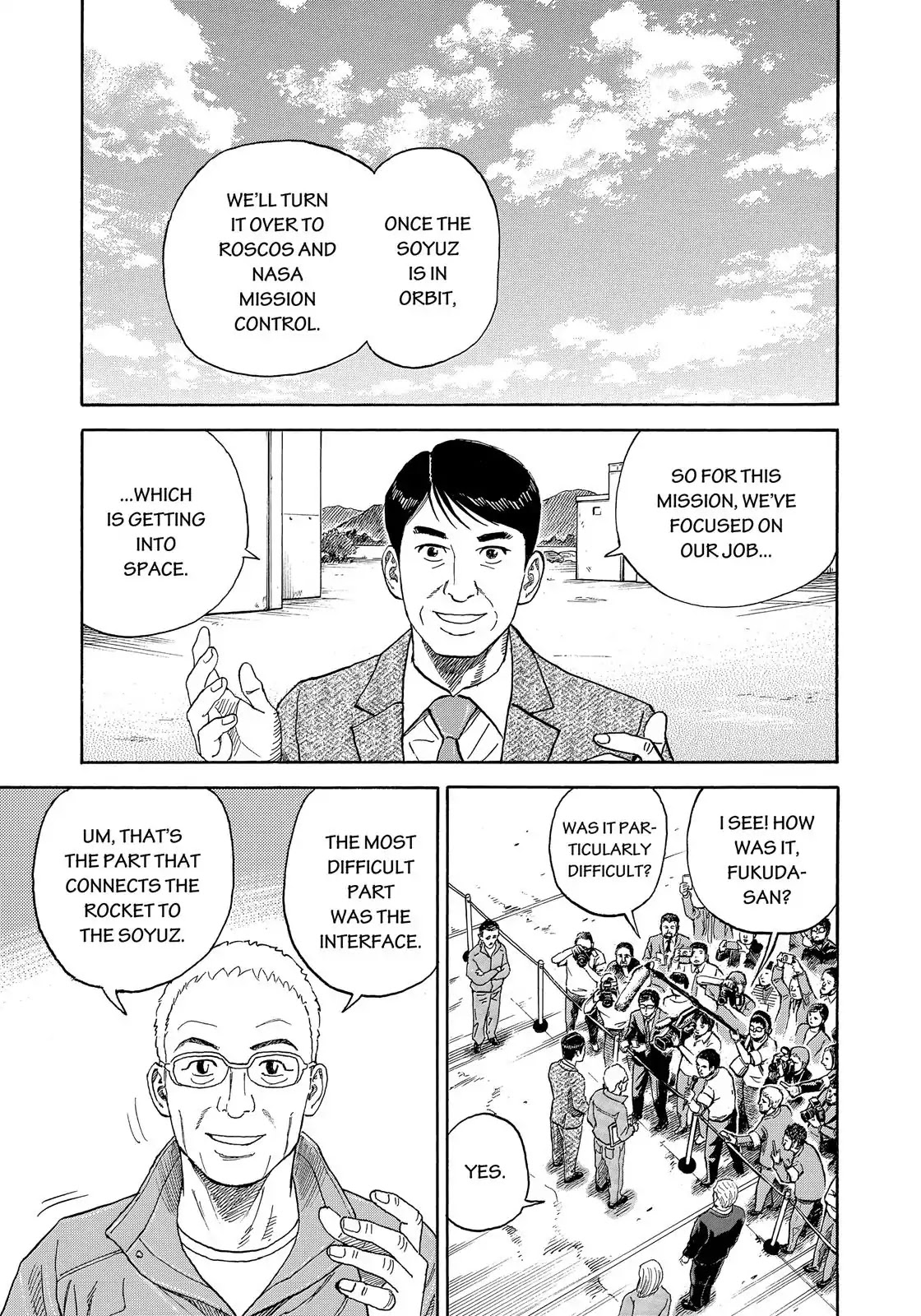 Uchuu Kyoudai Chapter 325 page 14 - Chapter 325: Manned Mission