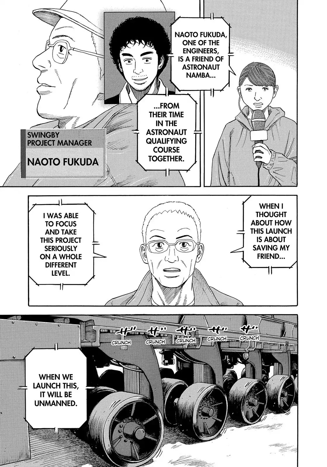 Uchuu Kyoudai Chapter 325 page 18 - Chapter 325: Manned Mission