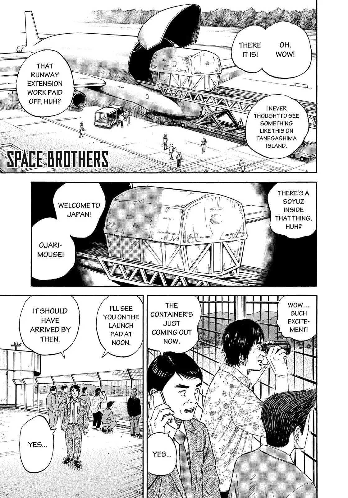 Uchuu Kyoudai Chapter 325 page 2 - Chapter 325: Manned Mission