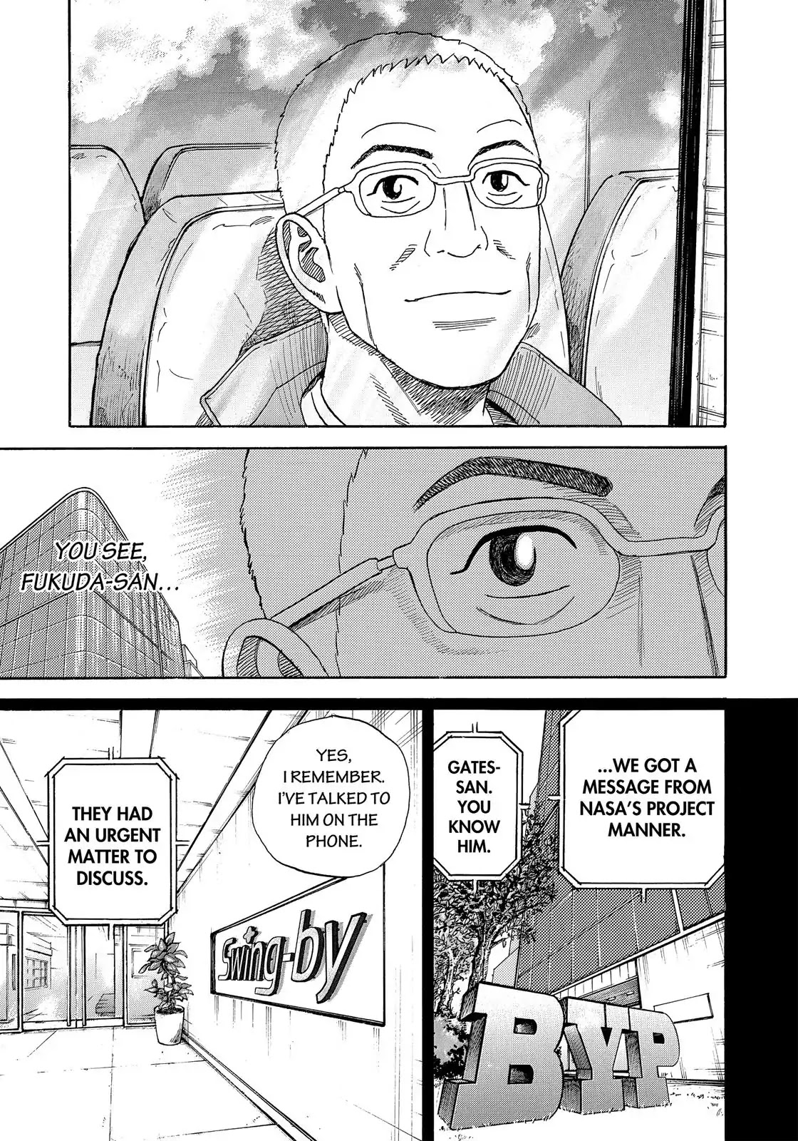 Uchuu Kyoudai Chapter 325 page 4 - Chapter 325: Manned Mission