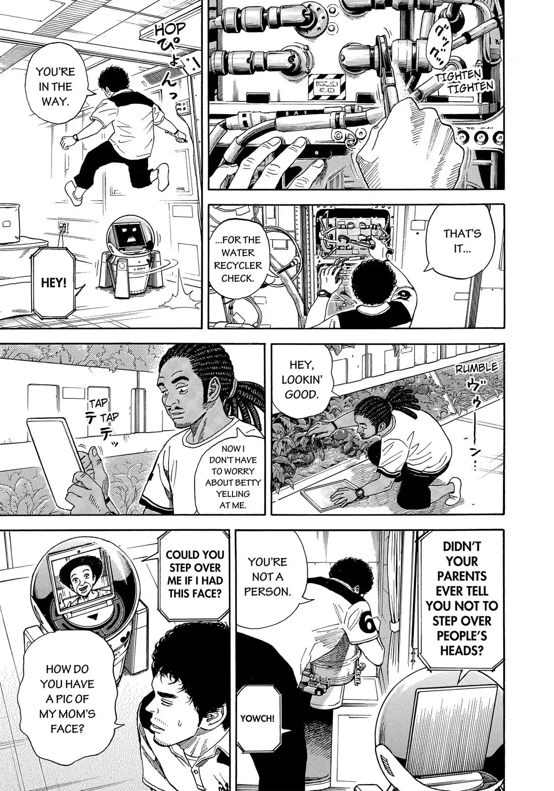 Uchuu Kyoudai Chapter 326 page 16 - Chapter 326: Calmly