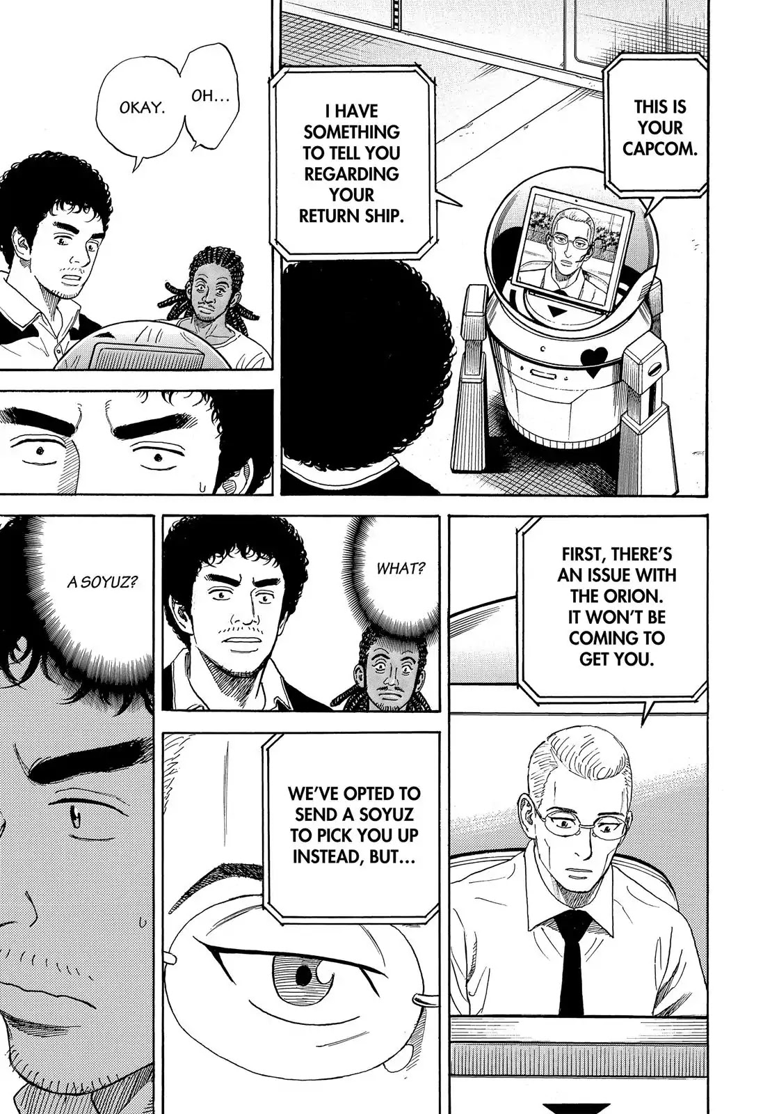 Uchuu Kyoudai Chapter 326 page 18 - Chapter 326: Calmly