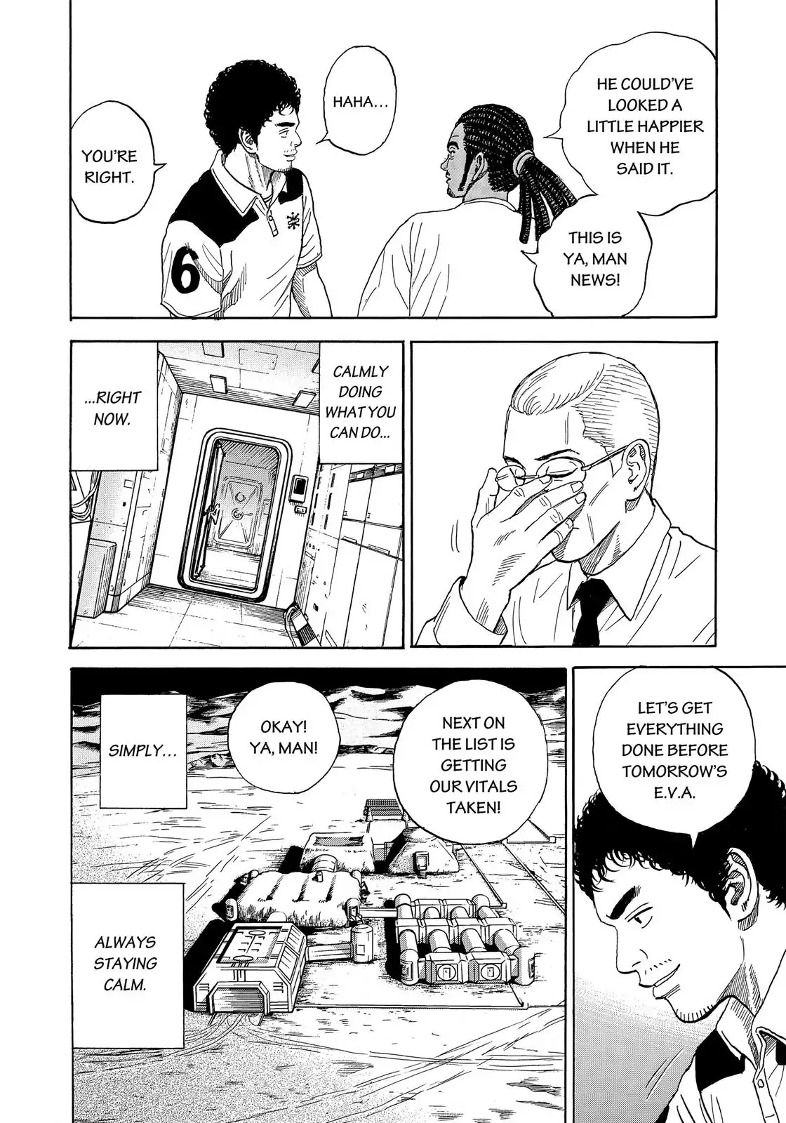 Uchuu Kyoudai Chapter 326 page 21 - Chapter 326: Calmly