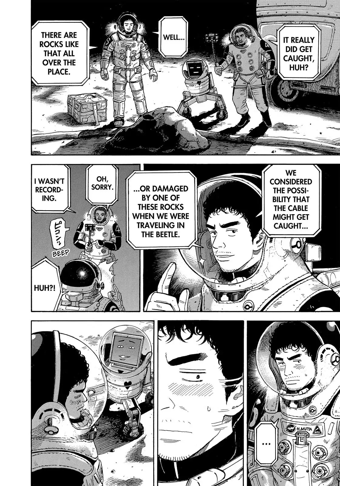 Uchuu Kyoudai Chapter 326 page 3 - Chapter 326: Calmly
