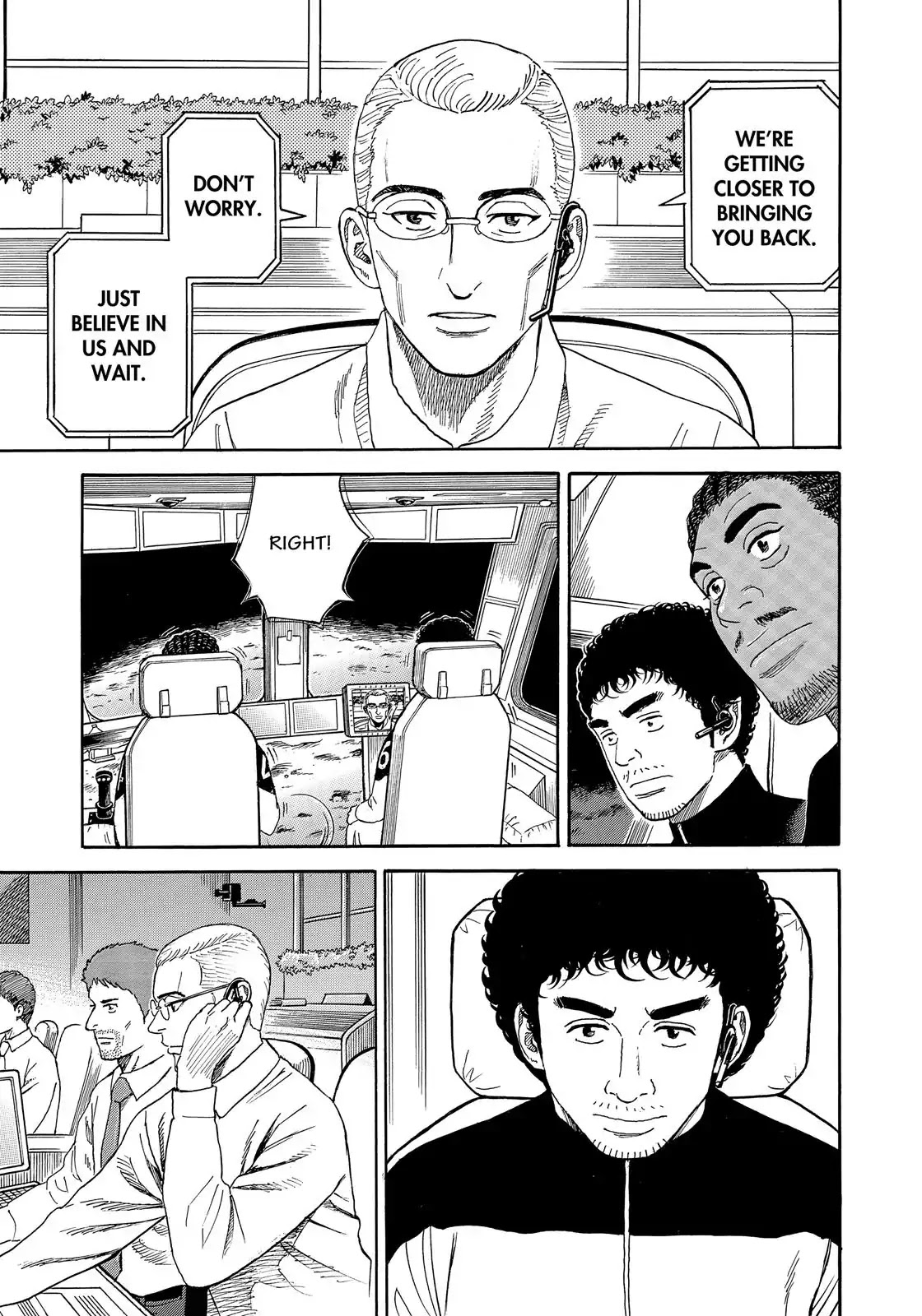 Uchuu Kyoudai Chapter 326 page 8 - Chapter 326: Calmly