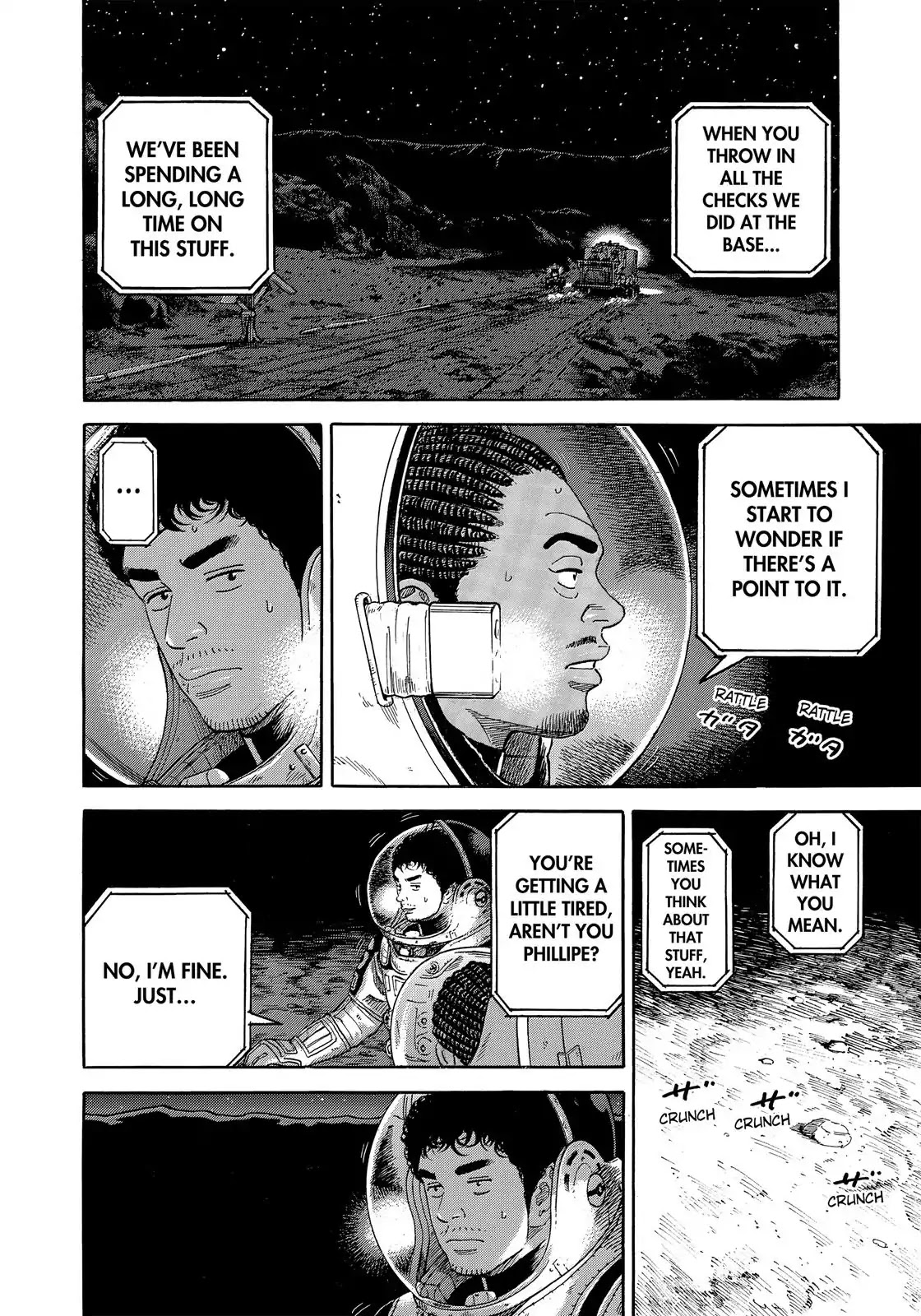 Uchuu Kyoudai Chapter 327 page 13 - Chapter 327: Talking to Myself