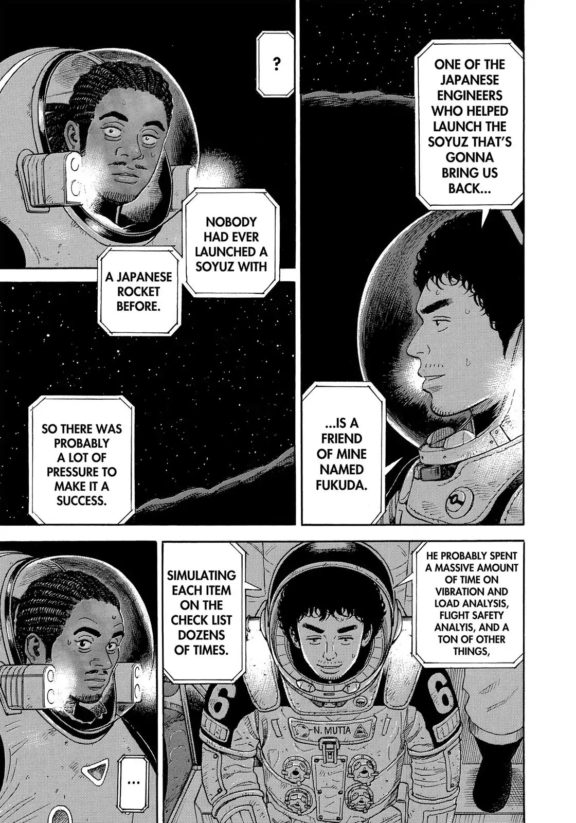 Uchuu Kyoudai Chapter 327 page 14 - Chapter 327: Talking to Myself