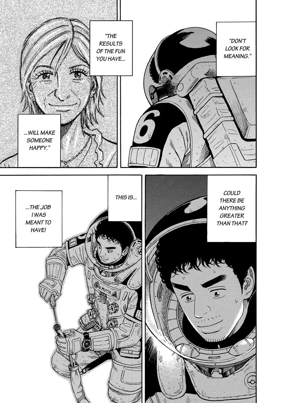 Uchuu Kyoudai Chapter 327 page 18 - Chapter 327: Talking to Myself