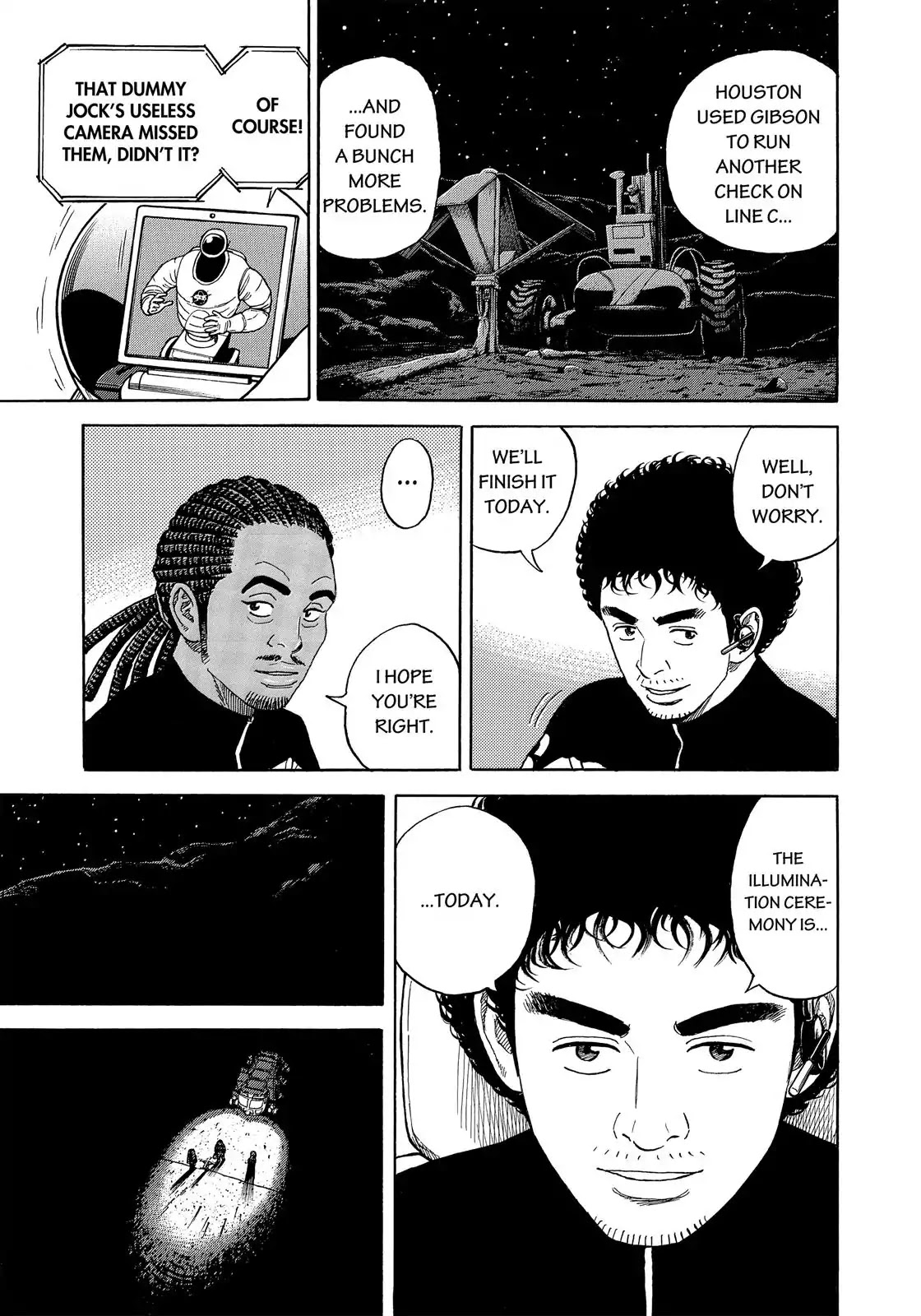Uchuu Kyoudai Chapter 327 page 8 - Chapter 327: Talking to Myself