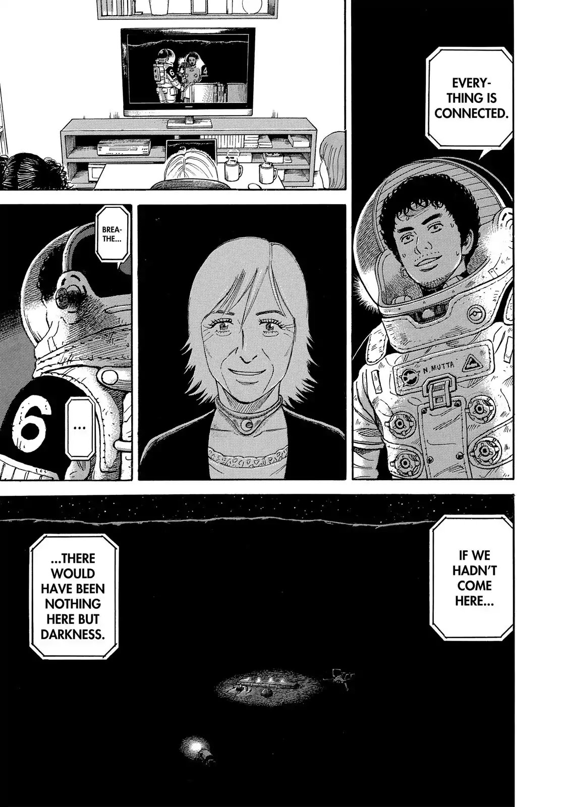 Uchuu Kyoudai Chapter 328 page 14 - Chapter 328: Happy Ending