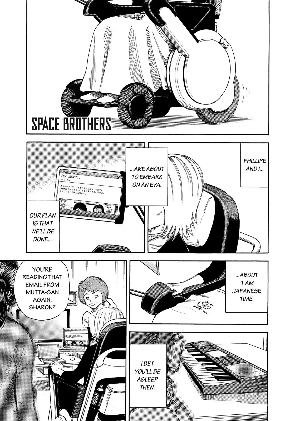 Uchuu Kyoudai Chapter 328 page 2 - Chapter 328: Happy Ending