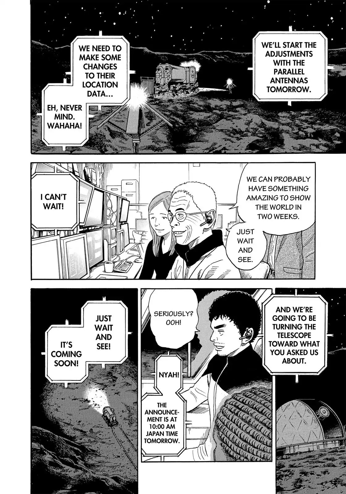 Uchuu Kyoudai Chapter 329 page 13 - Chapter 329: Just Like I Promised