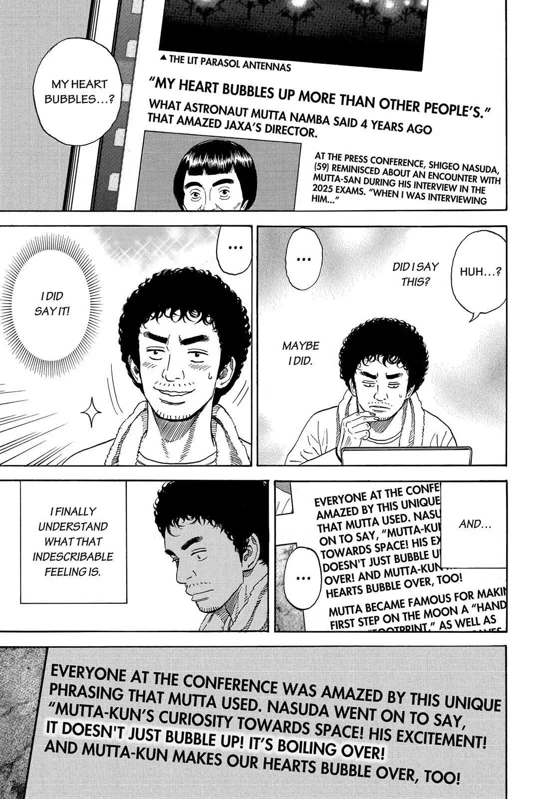 Uchuu Kyoudai Chapter 329 page 22 - Chapter 329: Just Like I Promised