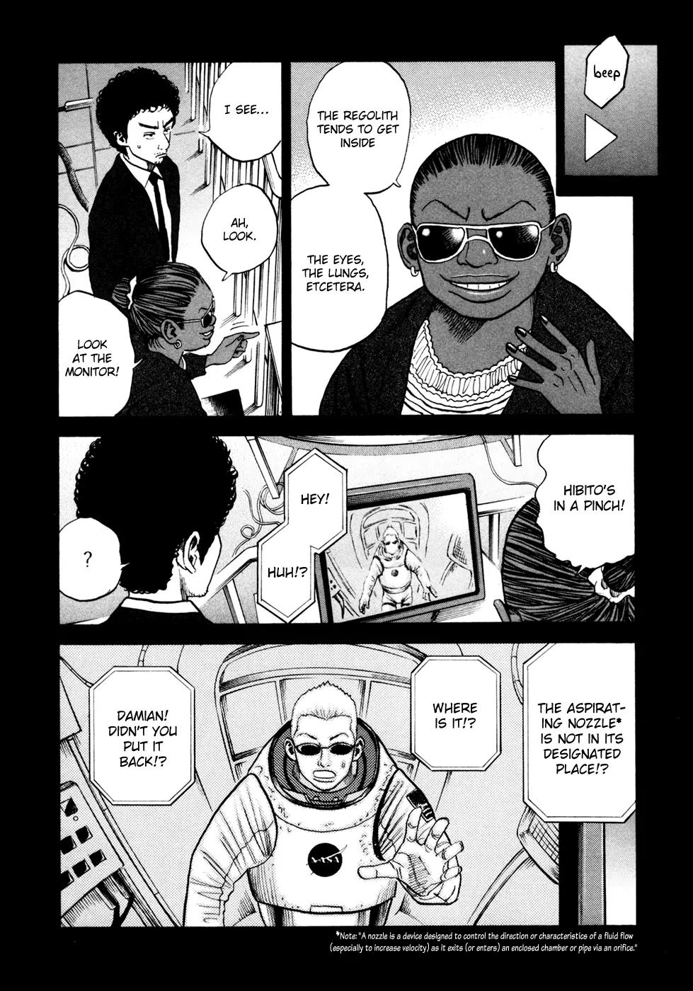 Uchuu Kyoudai Chapter 33 page 14 - Chapter 33 : Green Card
