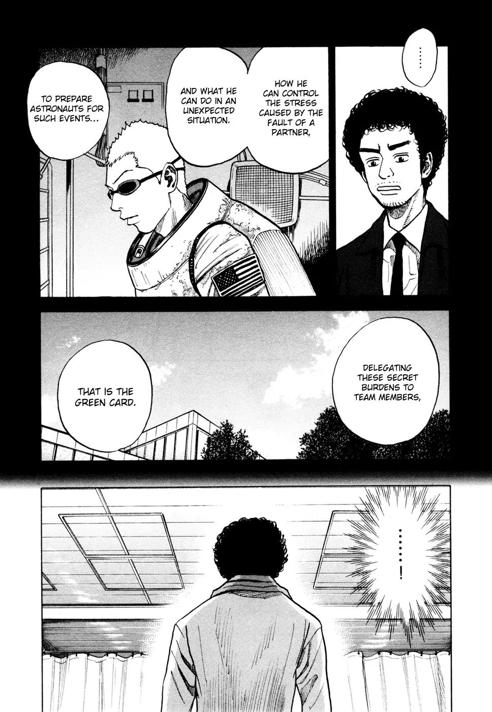 Uchuu Kyoudai Chapter 33 page 16 - Chapter 33 : Green Card