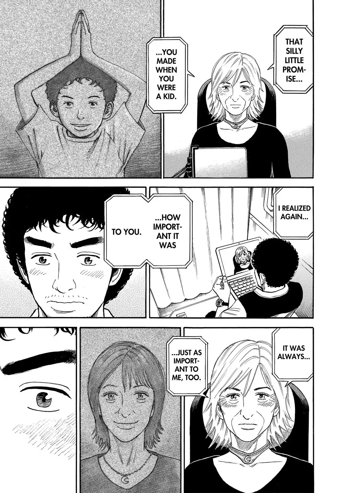 Uchuu Kyoudai Chapter 330 page 16 - Chapter 330: A New Promise