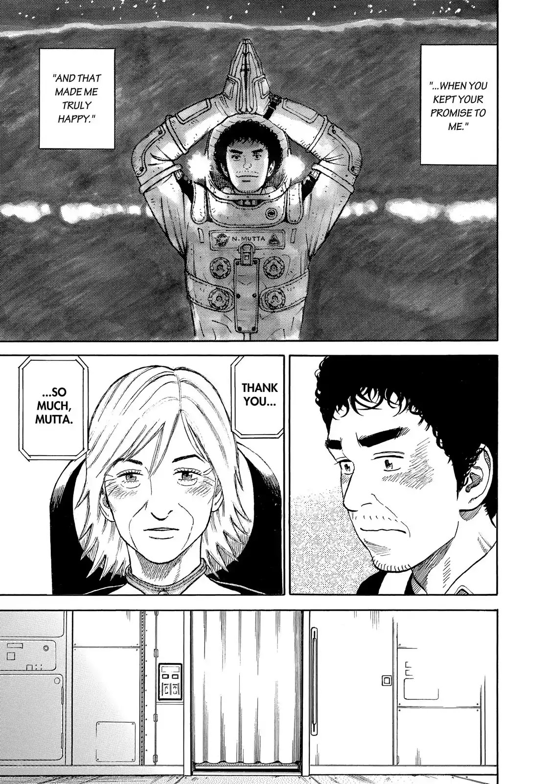 Uchuu Kyoudai Chapter 330 page 18 - Chapter 330: A New Promise