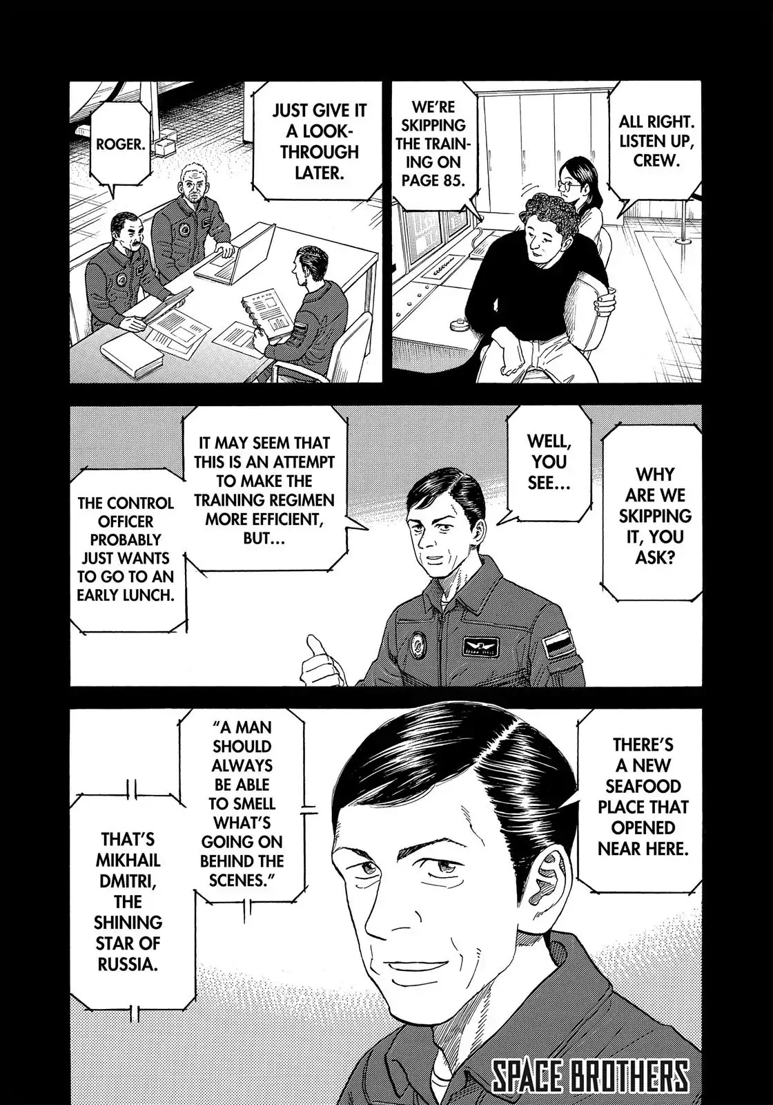 Uchuu Kyoudai Chapter 332 page 2 - Chapter 332: The Golden Trio