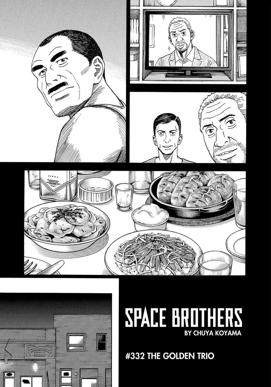 Uchuu Kyoudai Chapter 332 page 4 - Chapter 332: The Golden Trio
