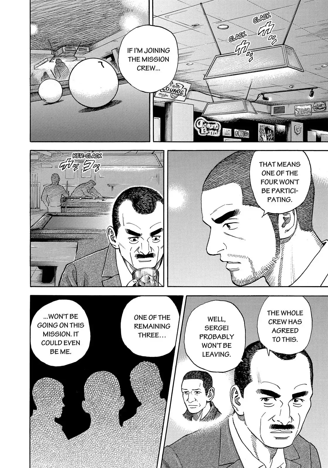 Uchuu Kyoudai Chapter 332 page 5 - Chapter 332: The Golden Trio