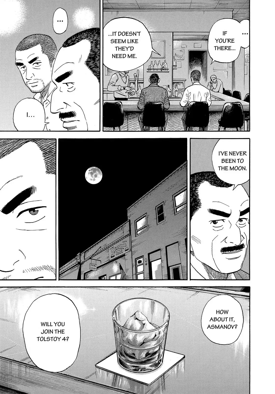Uchuu Kyoudai Chapter 332 page 6 - Chapter 332: The Golden Trio