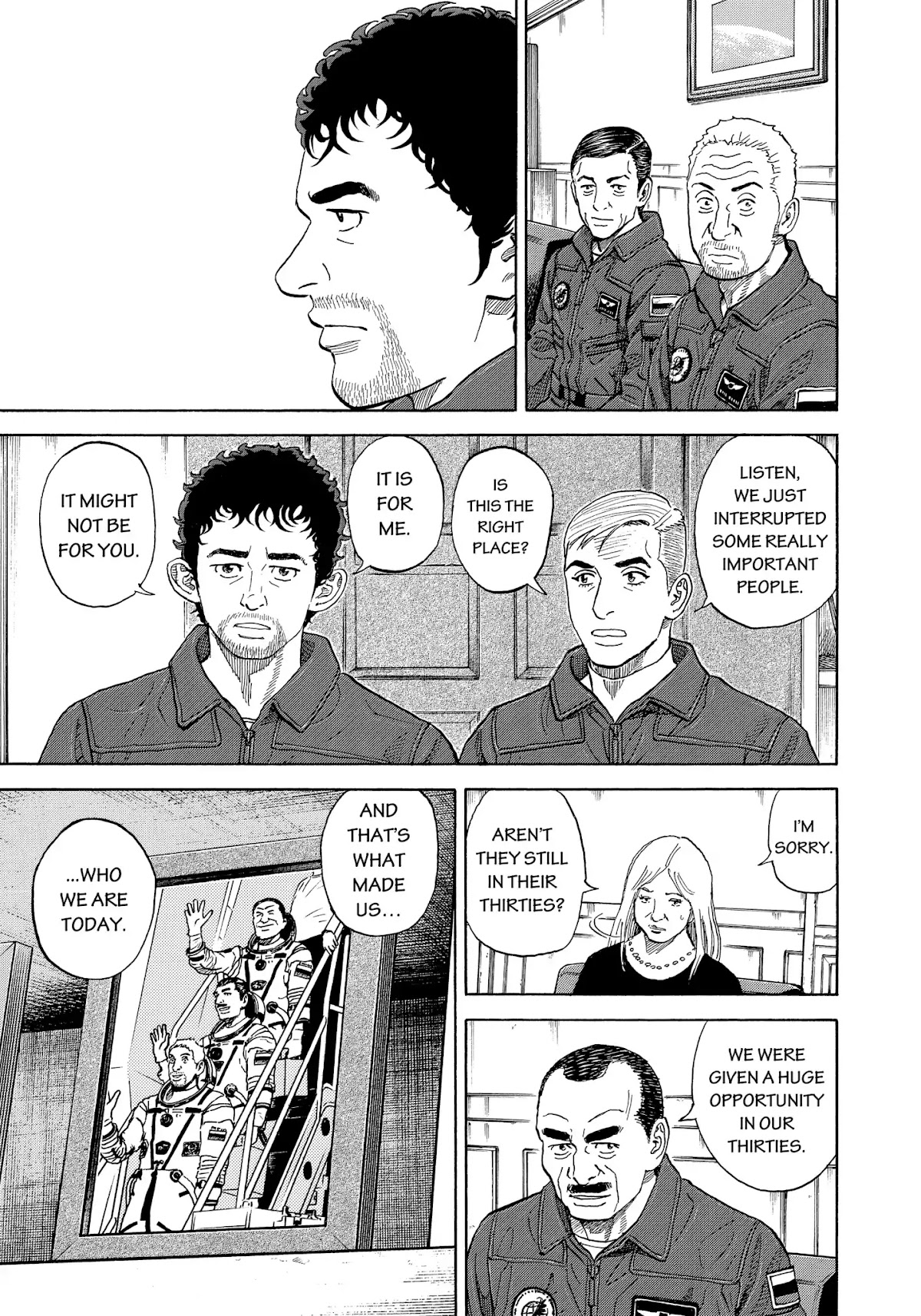Uchuu Kyoudai Chapter 334 page 12 - Chapter 334: These Four