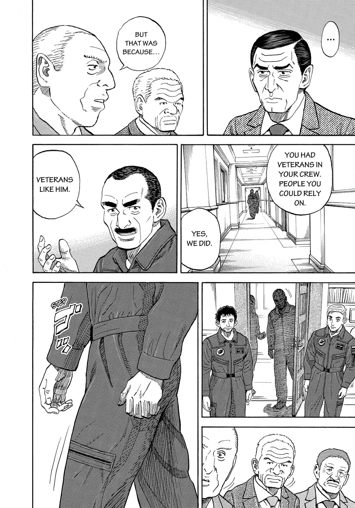 Uchuu Kyoudai Chapter 334 page 13 - Chapter 334: These Four