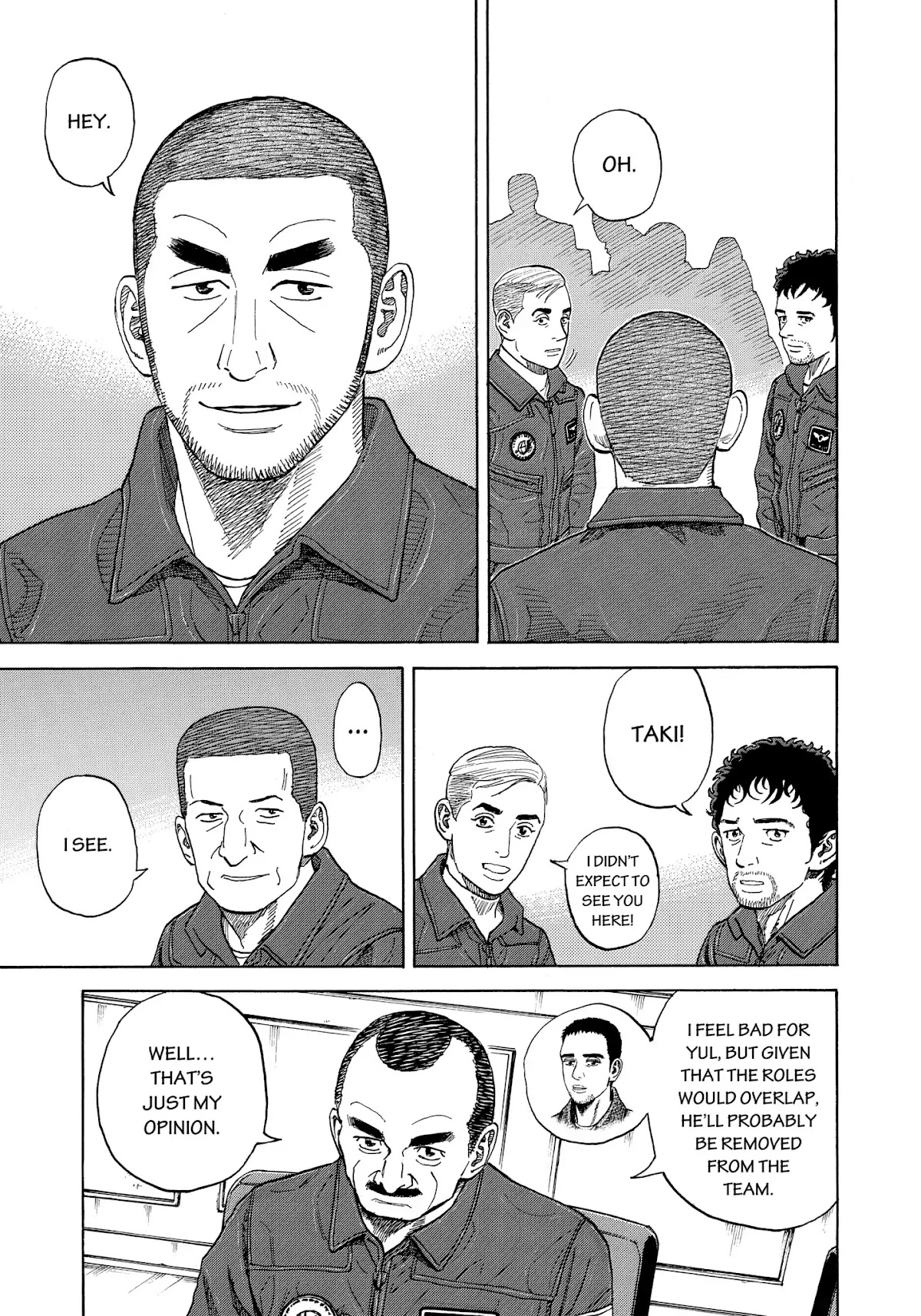 Uchuu Kyoudai Chapter 334 page 14 - Chapter 334: These Four