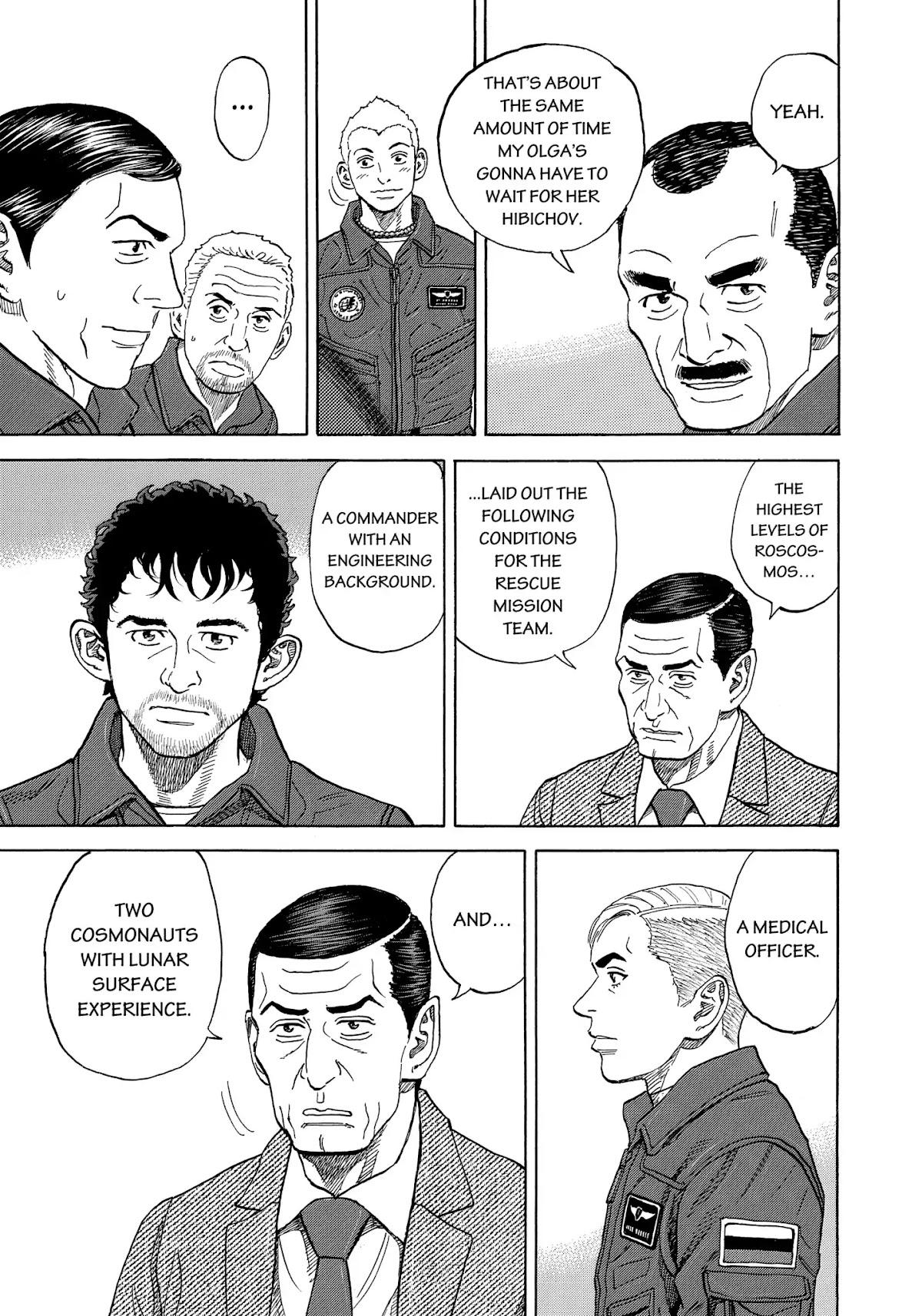 Uchuu Kyoudai Chapter 334 page 20 - Chapter 334: These Four