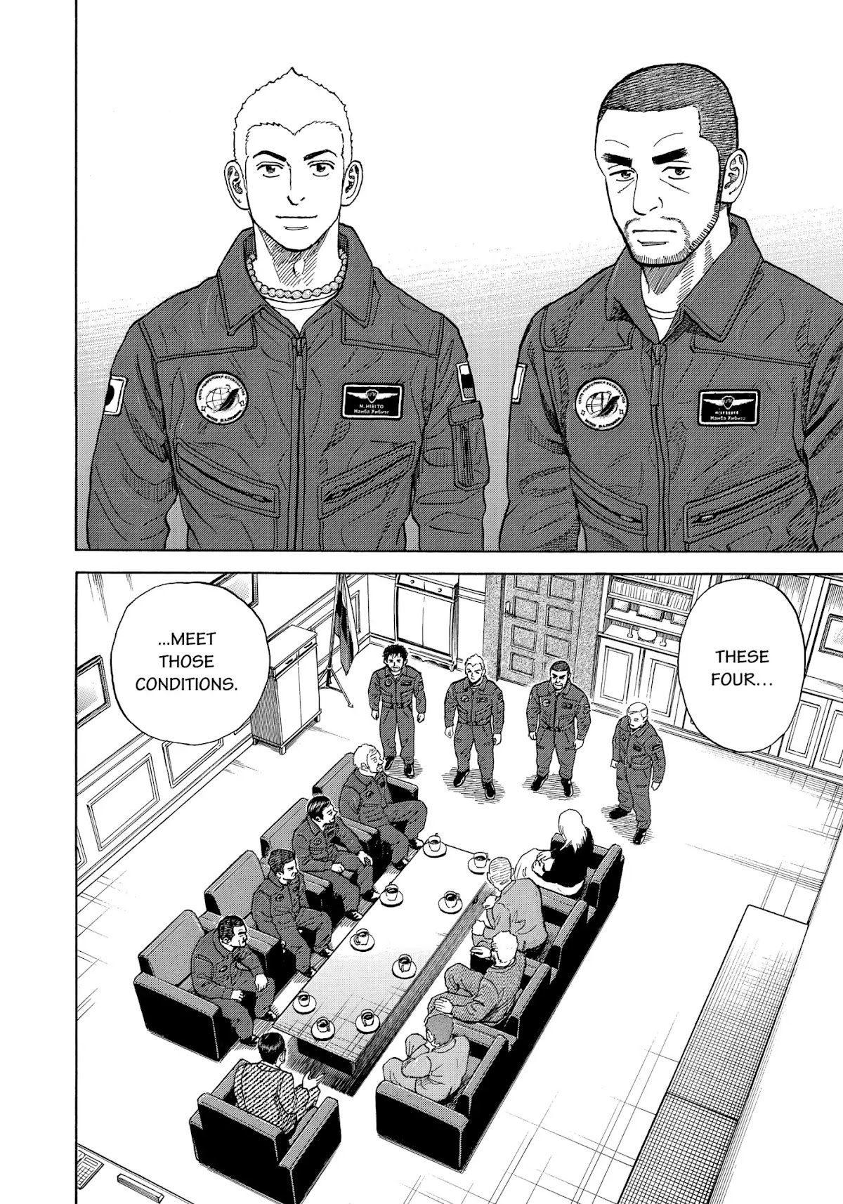 Uchuu Kyoudai Chapter 334 page 21 - Chapter 334: These Four