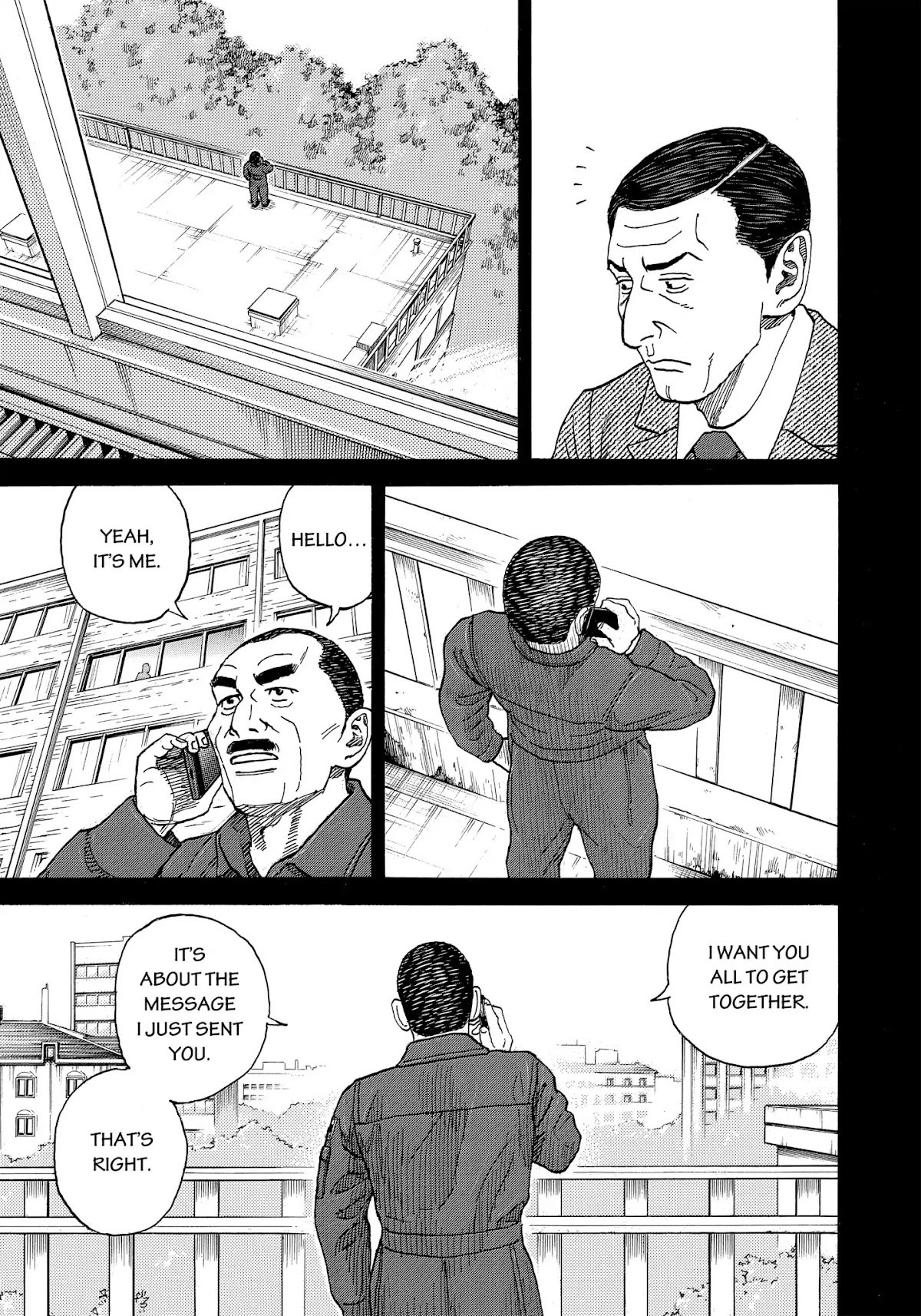 Uchuu Kyoudai Chapter 334 page 4 - Chapter 334: These Four