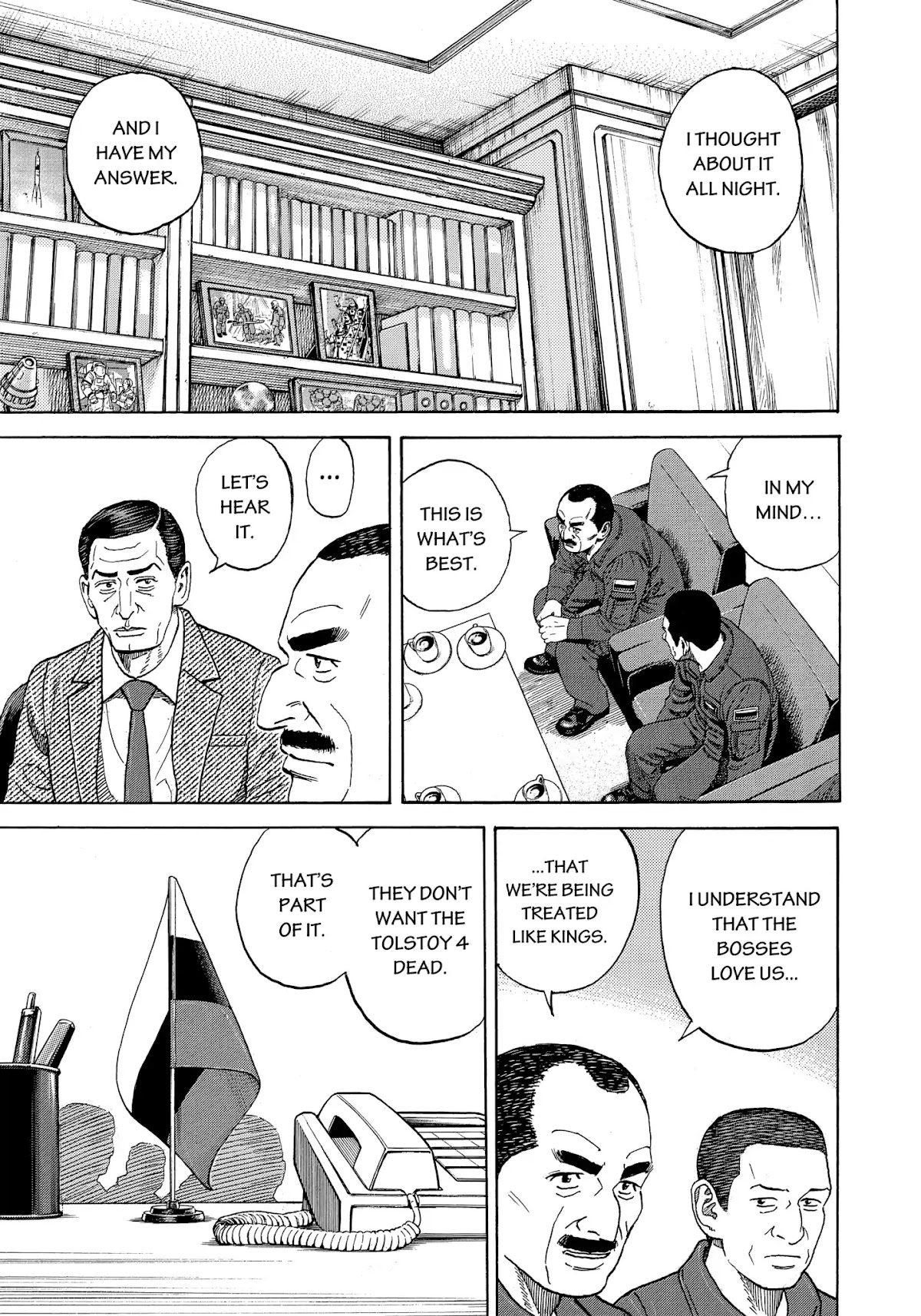 Uchuu Kyoudai Chapter 334 page 6 - Chapter 334: These Four